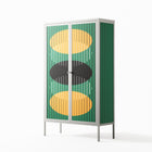 Soul Split - Cabinet - Oluwaseyi Samuel Adebayo - Chalk - Overlay Metal