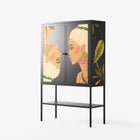 Twins - Loft Cabinet - Raissa Oltmanns - Antracite - Overlay Metal