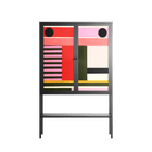 Harmonic - Loft Cabinet - Rikki Hewitt - Antracite - Overlay Metal