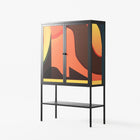 Swift - Loft Cabinet - Rikki Hewitt - Antracite - Overlay Metal