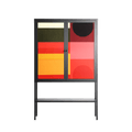 Turnstile - Loft Cabinet - Rikki Hewitt - Antracite - Overlay Metal