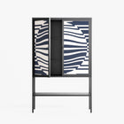 Wave Lens - Loft Cabinet - Oluwaseyi Samuel Adebayo - Antracite - Overlay Metal