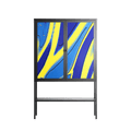 Blue Gale - Loft Cabinet - Oluwaseyi Samuel Adebayo - Antracite - Overlay Metal