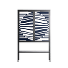 Wave Lens - Loft Cabinet - Oluwaseyi Samuel Adebayo - Antracite - Overlay Metal