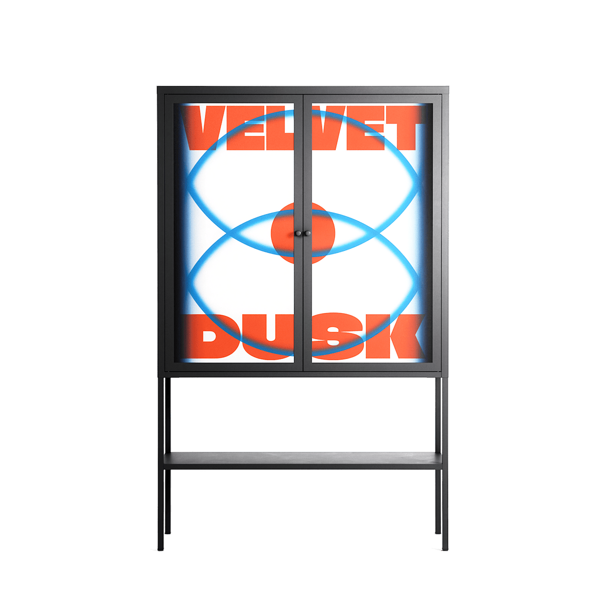 Velvet Dusk - Loft Cabinet - Oluwaseyi Samuel Adebayo - Antracite - Overlay Metal