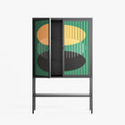 Soul Split - Loft Cabinet - Oluwaseyi Samuel Adebayo - Antracite - Overlay Metal
