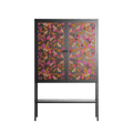 Autumn Dream Pattern - Loft Cabinet - Raissa Oltmanns - Antracite - Overlay Metal