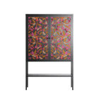 Autumn Dream Pattern - Loft Cabinet - Raissa Oltmanns - Antracite - Overlay Metal