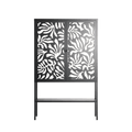 Botanica Offwhite - Loft Cabinet - Amy Suther - Antracite - Overlay Metal