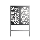 Botanica Offwhite - Loft Cabinet - Amy Suther - Antracite - Overlay Metal