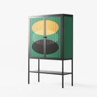 Soul Split - Loft Cabinet - Oluwaseyi Samuel Adebayo - Antracite - Overlay Metal