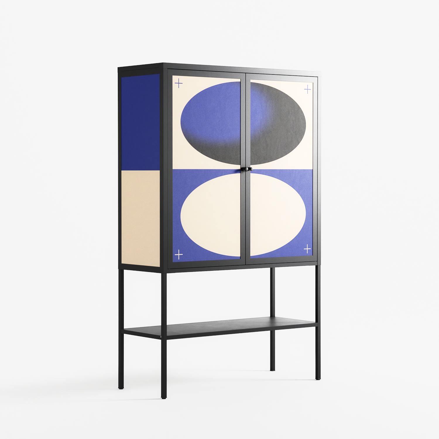 Entrance - Loft Cabinet - Oluwaseyi Samuel Adebayo - Antracite - Overlay Metal