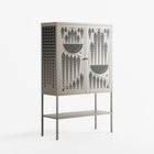 Black Fern - Loft Cabinet - Konrad Blaszczyk - Pebble - Overlay Metal