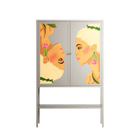 Twins - Loft Cabinet - Raissa Oltmanns - Pebble - Overlay Metal
