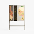 Twins - Loft Cabinet - Raissa Oltmanns - Pebble - Overlay Metal