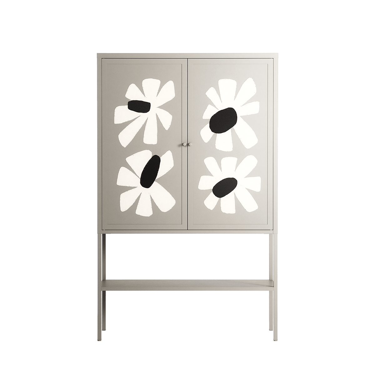 No Stress - Loft Cabinet - Magdalena Marchocka - Pebble - Overlay Metal