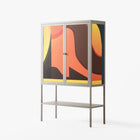 Swift - Loft Cabinet - Rikki Hewitt - Pebble - Overlay Metal