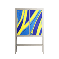 Blue Gale - Loft Cabinet - Oluwaseyi Samuel Adebayo - Pebble - Overlay Metal