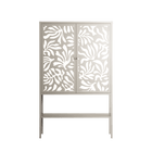 Botanica Offwhite - Loft Cabinet - Amy Suther - Pebble - Overlay Metal