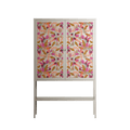 Autumn Dream Pattern - Loft Cabinet - Raissa Oltmanns - Pebble - Overlay Metal