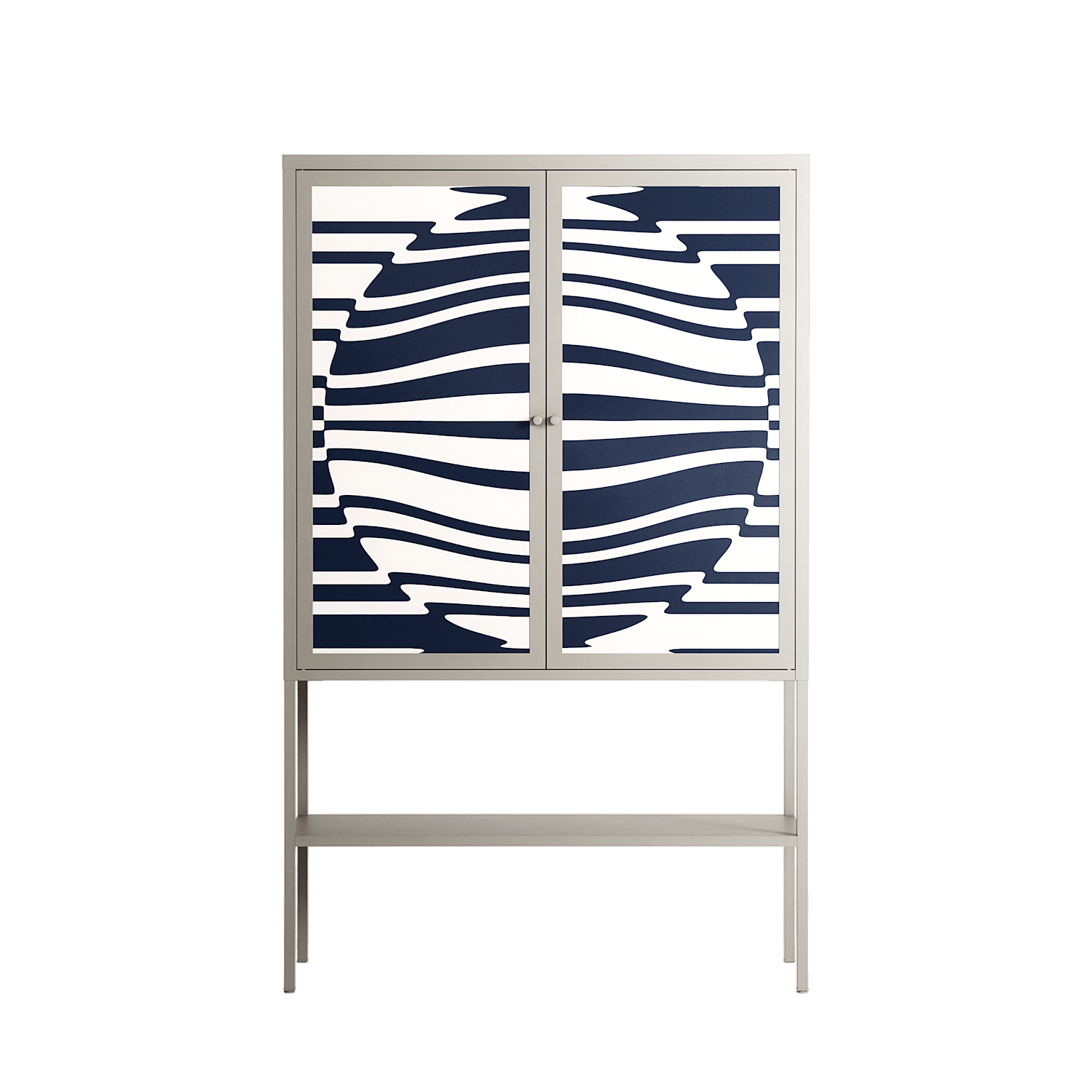 Wave Lens - Loft Cabinet - Oluwaseyi Samuel Adebayo - Pebble - Overlay Metal