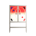 Parallel Mirage - Loft Cabinet - Oluwaseyi Samuel Adebayo  - Pebble - Overlay Metal