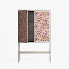 Autumn Dream Pattern - Loft Cabinet - Raissa Oltmanns - Pebble - Overlay Metal