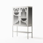 Black Fern - Loft Cabinet - Konrad Blaszczyk - Chalk - Overlay Metal