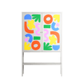 Fun Shapes - Loft Cabinet - Sandra Hutter - Chalk - Overlay Metal
