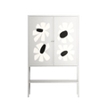 No Stress - Loft Cabinet - Magdalena Marchocka - Chalk - Overlay Metal