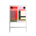 Harmonic - Loft Cabinet - Rikki Hewitt - Chalk - Overlay Metal