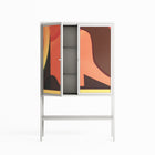 Swift - Loft Cabinet - Rikki Hewitt - Chalk - Overlay Metal