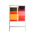 Turnstile - Loft Cabinet - Rikki Hewitt - Chalk - Overlay Metal