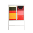 Turnstile - Loft Cabinet - Rikki Hewitt - Chalk - Overlay Metal