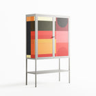 Turnstile - Loft Cabinet - Rikki Hewitt - Chalk - Overlay Metal