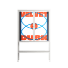Velvet Dusk - Loft Cabinet - Oluwaseyi Samuel Adebayo - Chalk - Overlay Metal