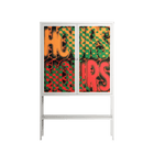 Hours - Loft Cabinet - Oluwaseyi Samuel Adebayo - Chalk - Overlay Metal
