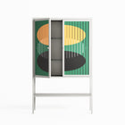 Soul Split - Loft Cabinet - Oluwaseyi Samuel Adebayo - Chalk - Overlay Metal