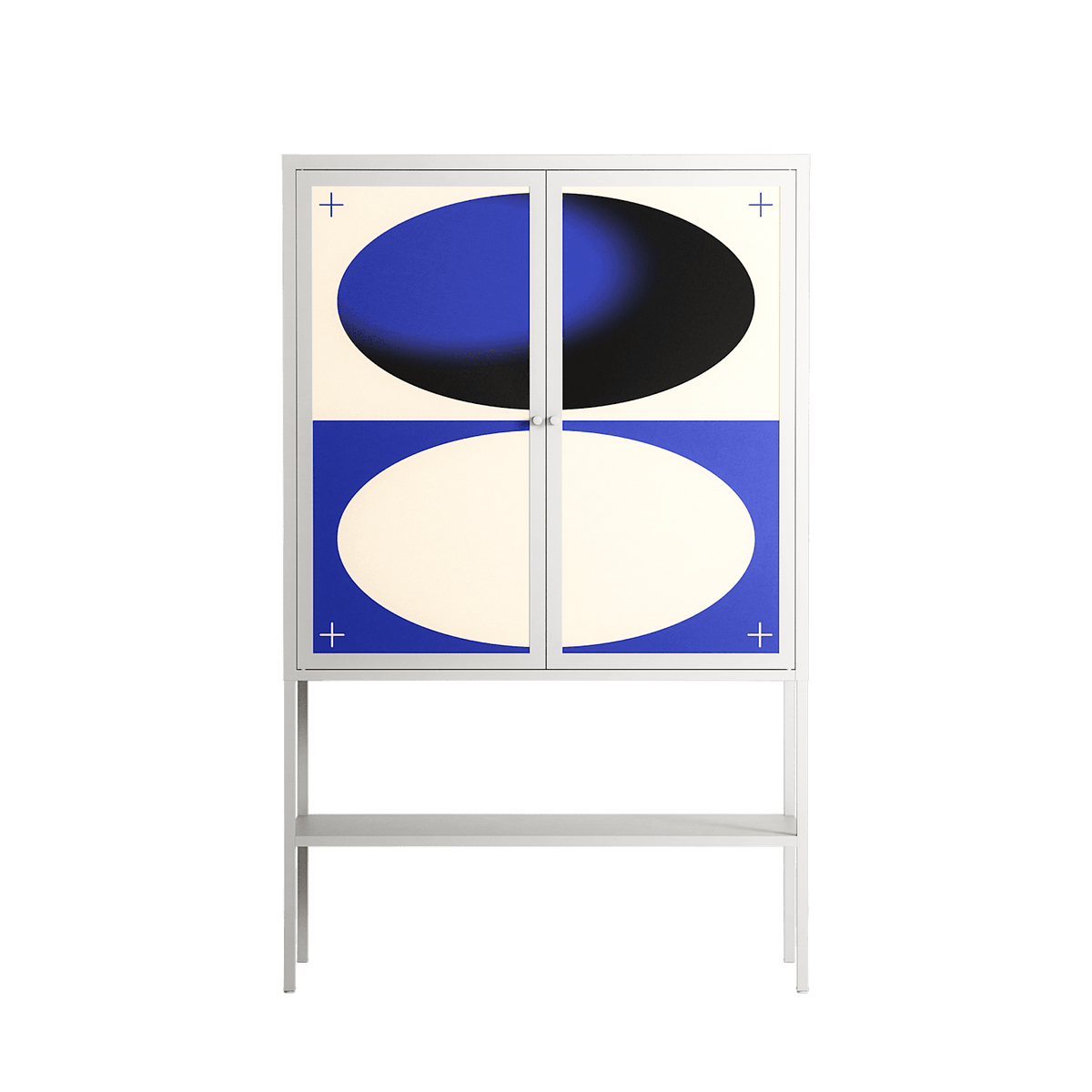 Entrance - Loft Cabinet - Oluwaseyi Samuel Adebayo - Chalk - Overlay Metal