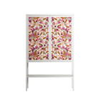 Autumn Dream Pattern - Loft Cabinet - Raissa Oltmanns - Chalk - Overlay Metal