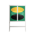 Soul Split - Loft Cabinet - Oluwaseyi Samuel Adebayo - Chalk - Overlay Metal