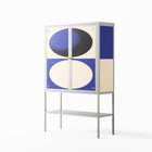 Entrance - Loft Cabinet - Oluwaseyi Samuel Adebayo - Chalk - Overlay Metal