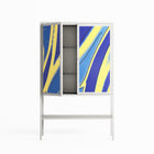 Blue Gale - Loft Cabinet - Oluwaseyi Samuel Adebayo - Chalk - Overlay Metal
