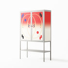Parallel Mirage - Loft Cabinet - Oluwaseyi Samuel Adebayo  - Chalk - Overlay Metal