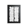 White Flowers - Wall Cabinet - Konrad Blaszczyk - Antracite - Overlay Metal