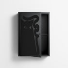 Black Cat - Wall Cabinet - Konrad Blaszczyk - Antracite - Overlay Metal