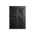 Black Fern - Wall Cabinet - Konrad Blaszczyk - Antracite - Overlay Metal