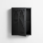 Black Fern - Wall Cabinet - Konrad Blaszczyk - Antracite - Overlay Metal