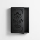Barbed Bloom - Wall Cabinet - Daphna Sebbane - Antracite - Overlay Metal