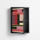 Harmonic - Wall Cabinet - Rikki Hewitt - Antracite - Overlay Metal